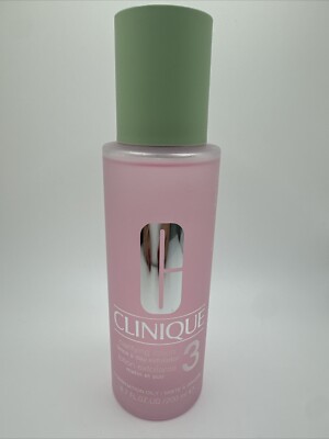 New Clinique Clarifying Lotion 3 | Combination Oily Skin 6.7 oz. / 200 mL