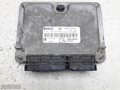 2000 OPEL ASTRA STEUERGERAT ORIGINAL 1700CDTI 0281010859 24467018