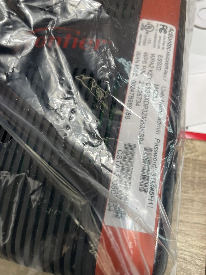 VERIZON FIOS Frontier Actiontec MI424WR Rev.I Gigabit Wireless Router Modem - Image 4 of 4