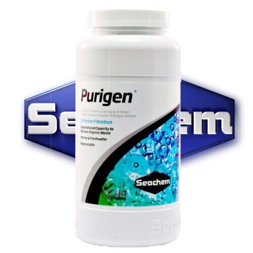 Seachem Purigen 1Liter Aquarium Fish Tank Aqua Canister Filter Media Clear Water - Picture 1 of 3