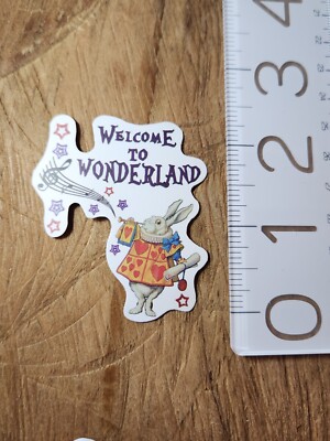 Alice in Wonderland Sticker Alice In Wonderland Decal Princess Fantasyland