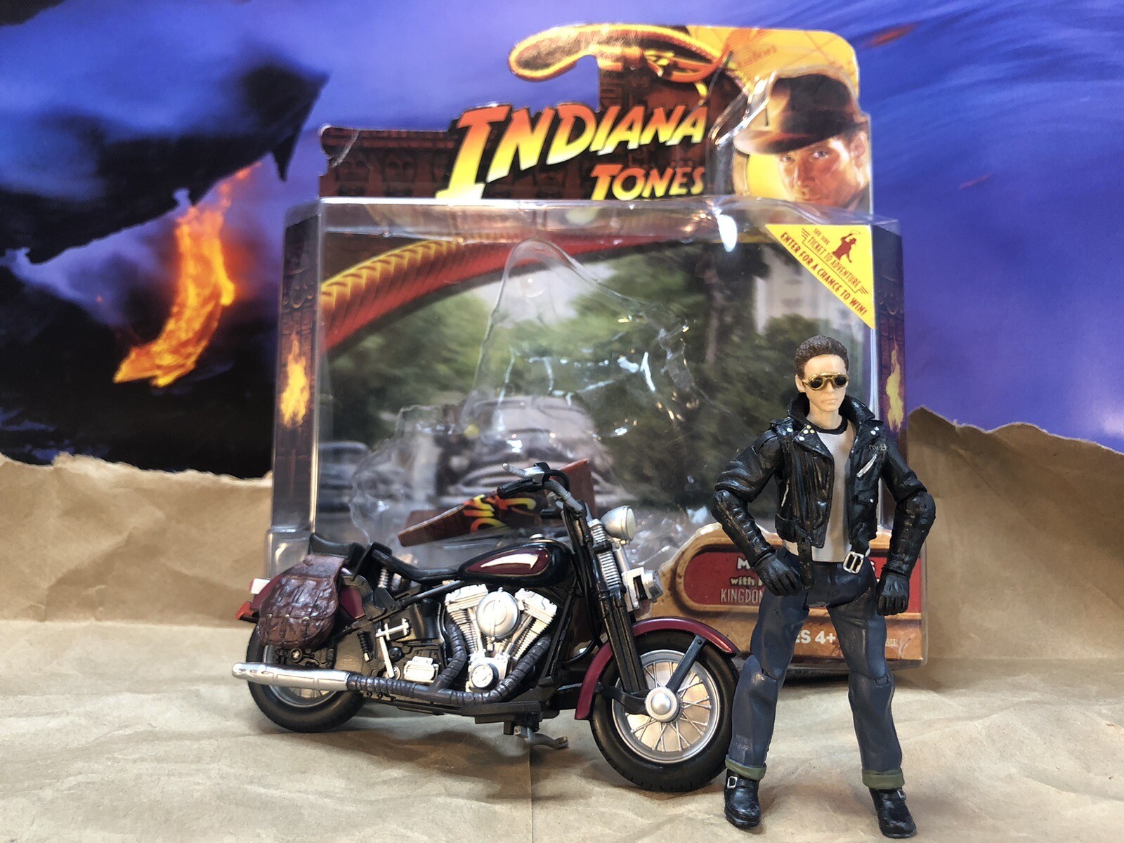 MIB carded Mutt Williams With MOTORCYCLE Indiana Jones KOTCS figure Hasbro 2008 eBay