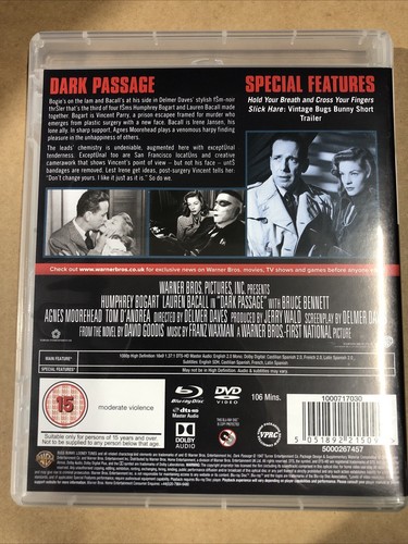 Dark Passage UK Premium Collection Blu-Ray + DVD - Picture 5 of 8