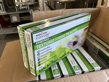 New Kleen Chef Disposable food handling Textured hybrid TPE Gloves Case of 2000