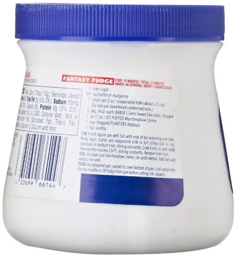 Jet Puffed Marshmallows Label