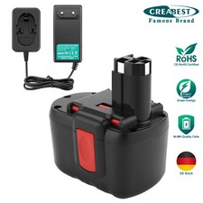 4,0Ah 24V NiMH Batteria/Caricabatterie per Bosch BAT240 BAT299 BAT031 2607335446