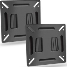 Monitor Wall Mount 14"-27" LED LCD Screens VESA 100x100mm 33lbs 2 Pack