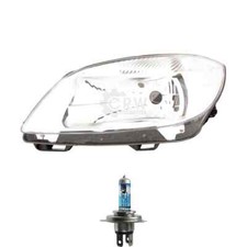 Halogen Scheinwerfer rechts H4 für Skoda Fabia II Combi inklusive Lampen