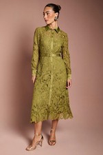 Coast Olive Midi Dress Womens Occasion Dresses