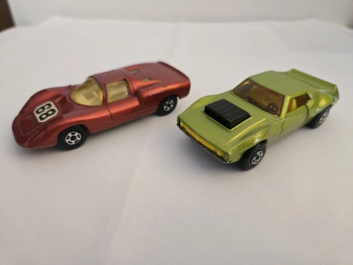 Matchbox Superfast Lesney Vintage Manufacture Diecast Cars for