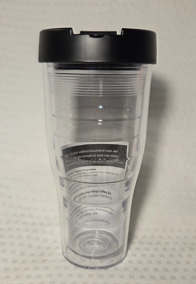 Ninja кофейный бар изолированная дорожная кружка стакан микроволновая печь и посудомоечная машина безопасный 22 унций - Изображение 2 из 4