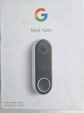 Google Nest Hello Video Doorbell HDR Full HD (NC5100US) - Sealed NEW