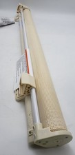 LIKZEST RETRACTABLE BABY GATE, MESH BABY AND PET GATE 33" TALL, EXTENDS - BEIGE