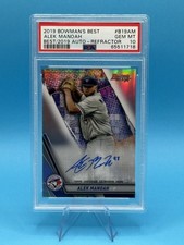 Alek Manoah [Refractor] #B19-AM 2019 Bowman's Best of 2019 Autograph PSA 10