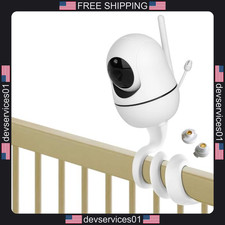 Baby Monitor Mount Flexible Gooseneck for Nursery Surveillance