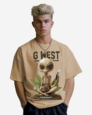 G West Smoking Alien Tee