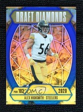 2025 Panini Absolute Draft Diamonds Spectrum Blue 31/50 Alex Highsmith 1o64
