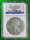 2011 S  American Silver Eagle $1 - 25th Anniv. Set - San Francisco - NGC MS 70