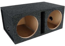 Atrend 12DQV12IN Dual Vented Subwoofer Enclosure 2019-2023 Vehicle Audio