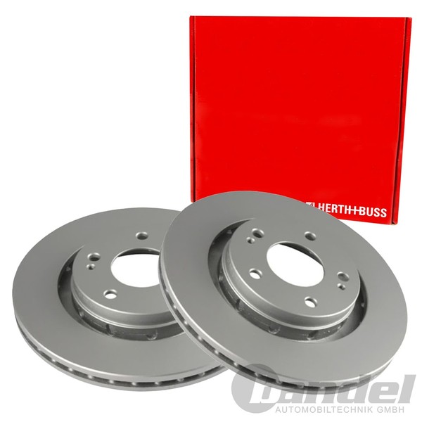 2X Herth+Buss 294Mm Bremsscheiben Vorne Passend FüR CitroËN C-CROSSER Mitsubishi-image
