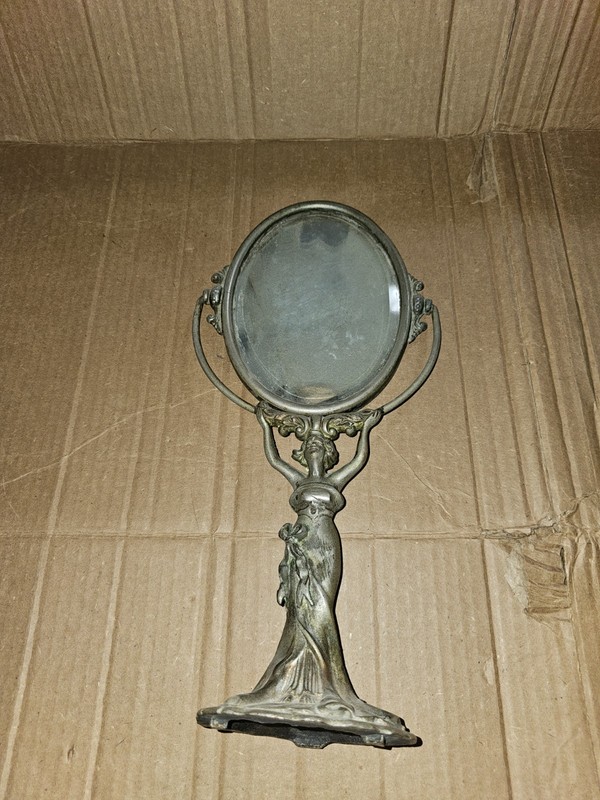 Art Nouveau Deco-style Mirror