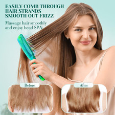 Detangler Hairbrush, Works for All Hair Types...
