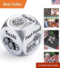 Fun Food Decision Dice - Perfect for Couples' Date Nights and Special Occasions