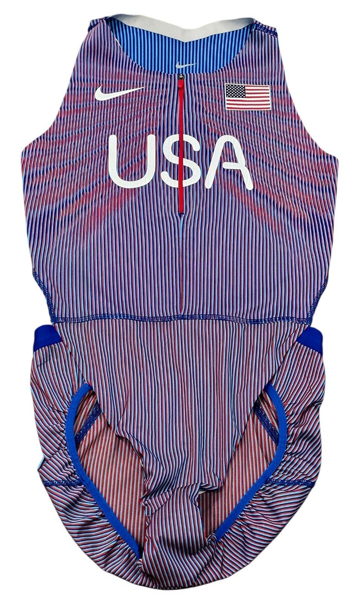 Nike Women's Team USA Olympics Dri-FIT ADV Pro Elite Speedsuit Sz