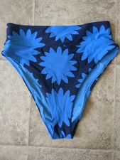 Womens Aerie High Cut Cheeky Bikini Bottoms Medium American Eagle Swimsuit