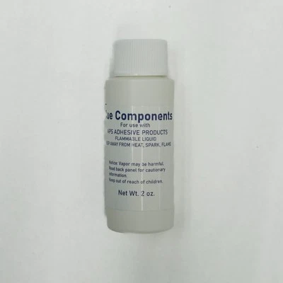 CUECOMPONENTS Insta-Setting Cyanoacrylate Super Glue Accelerator Cyanoacrylate Adhesive 1.75oz