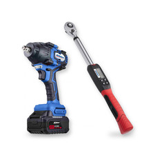 Acdelco 20v Brushless 12 Impact Wrench 500 Ft-lb Digital Torque Wrench Combo Acdelco 20v Brushless 12 Impact Wrench 500 Ft-lb Digital Torque Wrench Combo