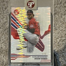 2024 Topps Pristine - Shane Bieber Cleveland  Refractor /5 pulsar xfractor rare