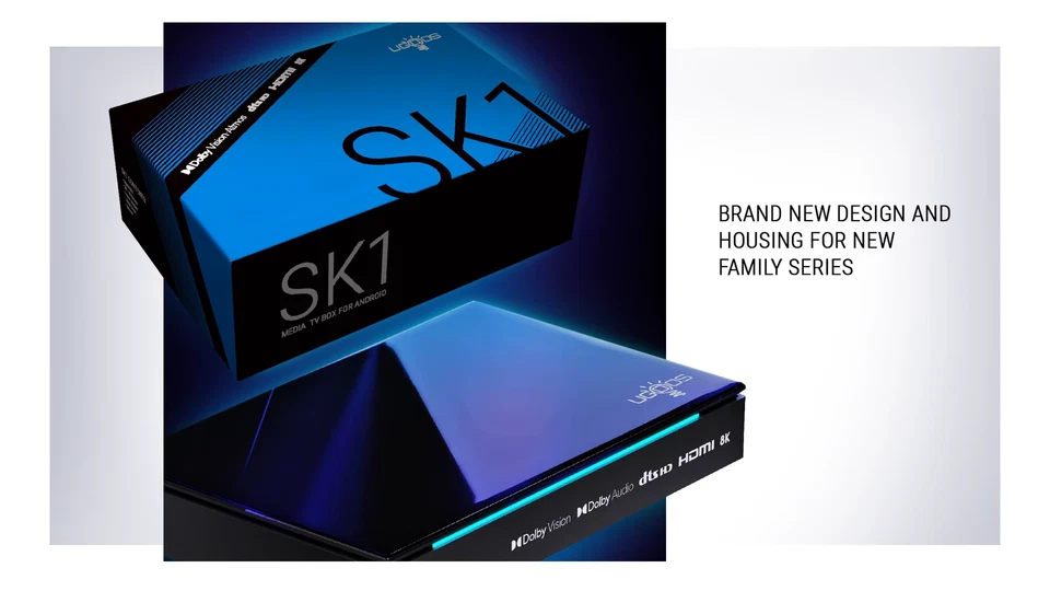 Original SK1 Smart TV Box Android 11 Amlogic S928X-K 8GB 128GB Wifi6 BT5.2 1000 - Bild 3 von 4
