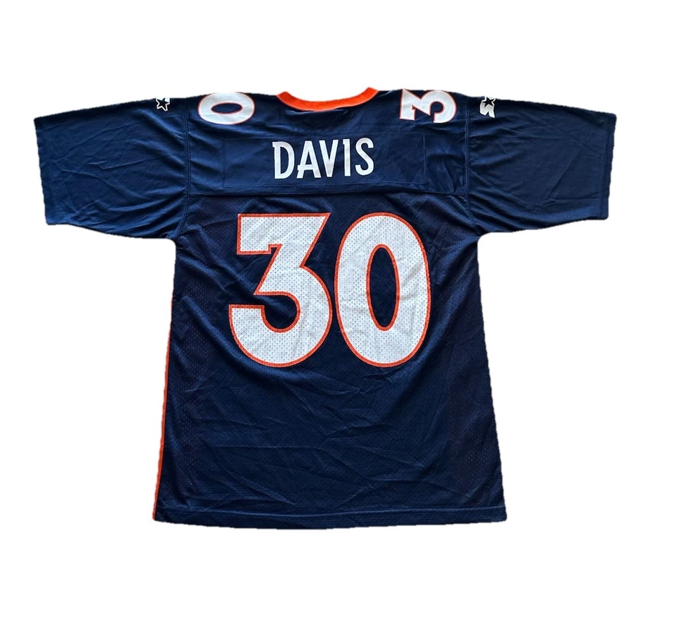 Camiseta deportiva Terrell Davis #30 de los Denver Broncos de la NFL mediana para hombre M 46 Foto 2 de 4