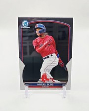 2023 Bowman Chrome Prospects Miguel Bleis No. BCP-106