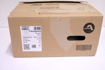 Dezent TR 7 X 17 5 X 112 47 Silver New Invoice VAT