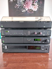 Braun Atelier 2 C2 T2 P2 HiFi-System schwarz, Plattenspieler,  VHS VC4 Hifi