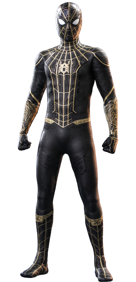 HASBRO SPIDER-MAN -SPIDER-MAN con Tuta Mystery Web Gear Rossa e Nera
