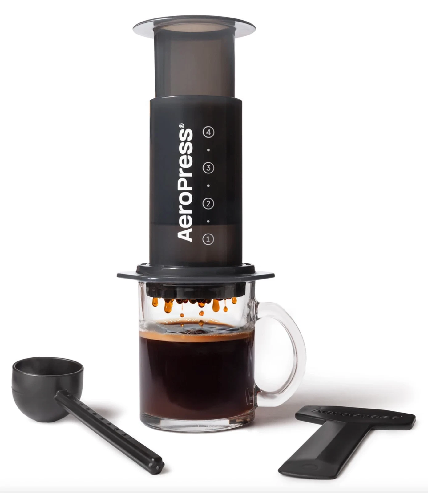 AeroPress Original Coffee Press - All-in-One French Press, Pour-Over & Espresso