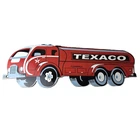 Vintage Texaco Gasoline Porcelain Sign - Gas Sales Service Grease Truck Sign