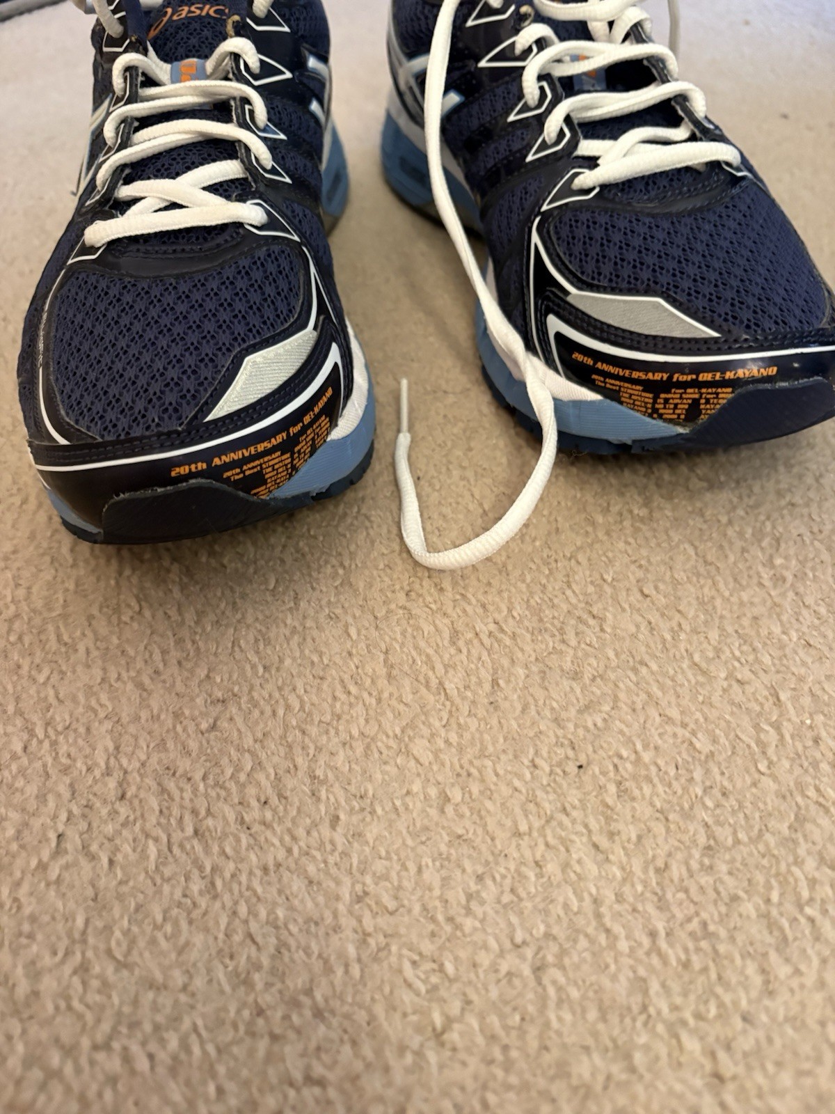 ASICS GEL-Kayano 20th Anniversary Pack size us10 3