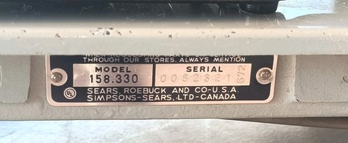 Vintage Sears Kenmore Sewing Machine Model 2142 w/ Pedal Tested! - Picture 4 of 19