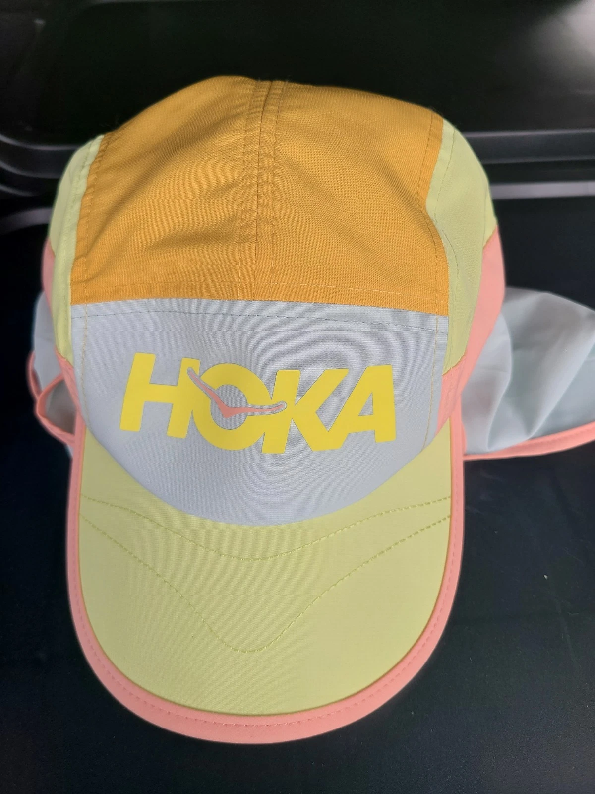 Hoka Sun Run Hat, Multi Color, New With Tag