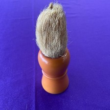 Vintage Stag 500 Pure Badger Hair Rubber Shaving Brush Full  Thick S334 