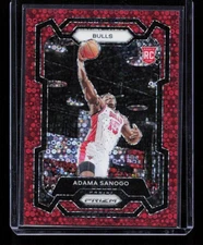 Adama Sanogo 2023-24 Panini Prizm #286 Red Fast Break Prizm Rookie /100
