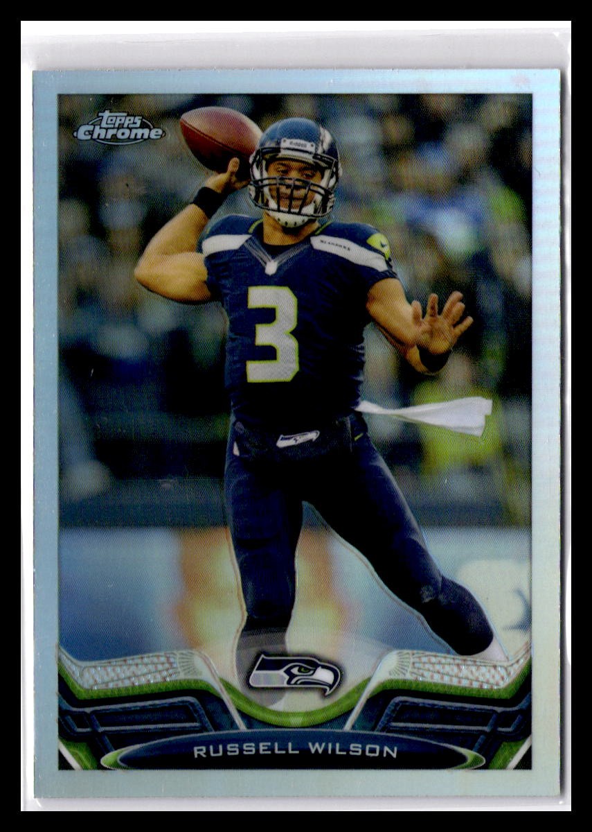 2013 Topps Chrome #175 Russell Wilson Refractors