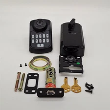 Kwikset 99420-003 Aura Bluetooth Programmable Keypad Door Lock Deadbolt, Black