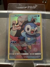 Pokémon TCG Piplup Holo Carta Rara Segreta Sole e Luna Eclissi Cosmica 239/236 NM
