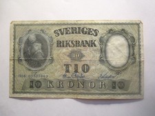 1956 SWEDEN 10 KRONOR