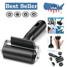 Lightweight 2.5-Inch Rubber Roller for Precise Ink and Stamping Applications